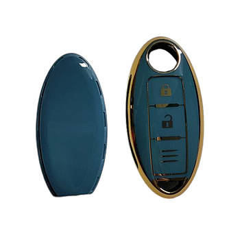 Чохол для ключа Infiniti синій