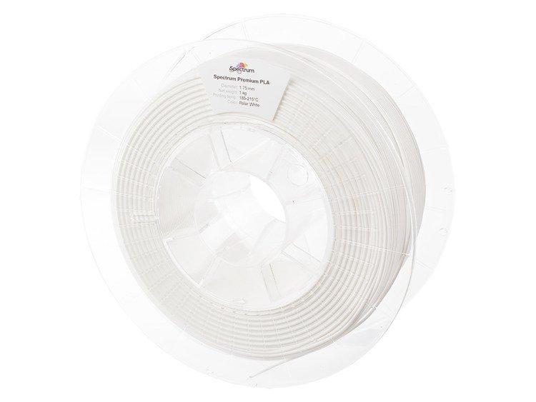 Filament Spectrum Premium PLA 1.75mm POLAR WHITE 1kg, фото 1