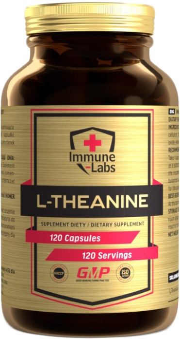 Теанін Immune Labs L-Theanine 200 mg 120 капсул