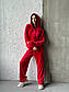 Велюровий костюм-трійка зі штанами палаццо кофтою і топом (р. 42-48) 63KO3714, фото 2