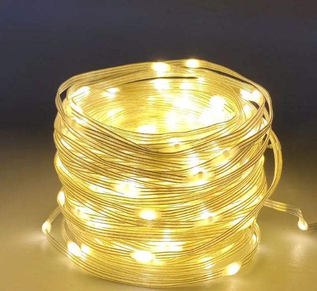 Вулична світлодіодна гірлянда великі каплі роси 200Led 20м + 8 режимів світіння (CC18200-T200), фото 1