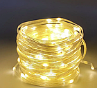 Вулична світлодіодна гірлянда великі каплі роси 300Led 30м + 8 режимів світіння (CC18200-T300), фото 7