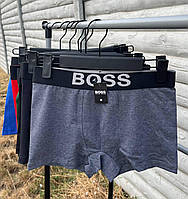 Чоловічі труси Boss (боксери), у наборі 5 штук, розмір М (розмір 44-46) набір чоловічиих трусів, труси комплект