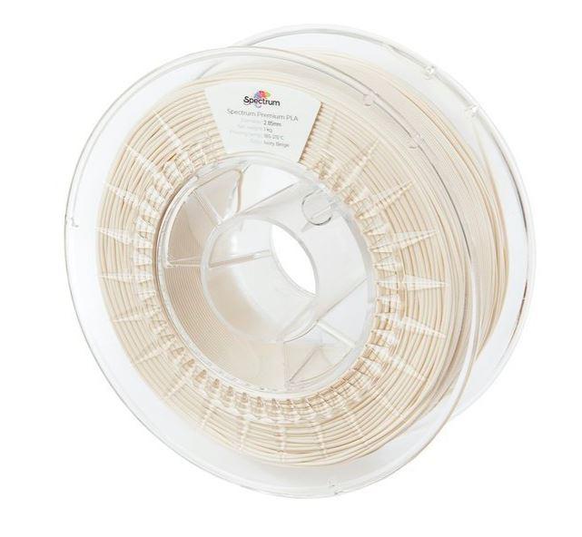 Filament Spectrum Premium PLA 1.75mm IVORY BEIGE 1kg, фото 1