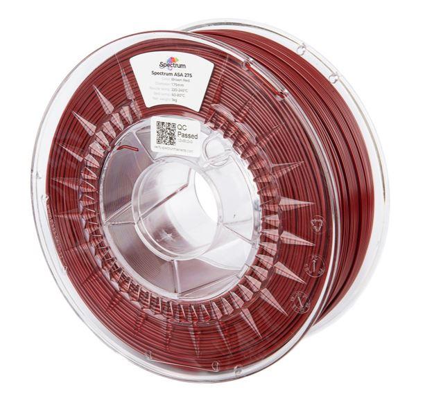 Filament Spectrum ASA 275 1.75mm BROWN RED 1kg, фото 1