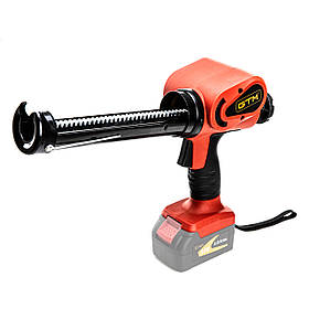 GTM Пістолет для герметика акум. GGC18/150, 18В, 150кгс, 3-10мм/с, 310мл, КАРКАС (без АКБ і ЗП)