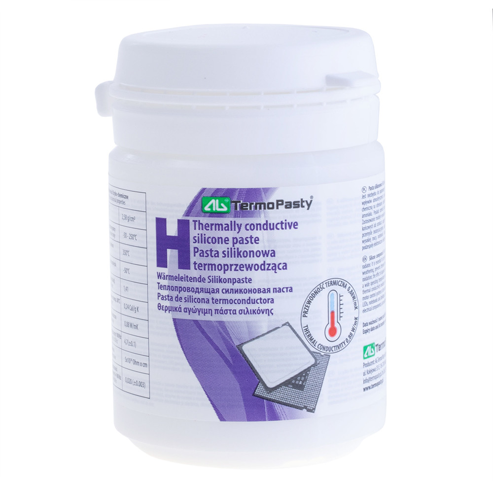 PASTA-SILH-100 (Heat conductive silicone paste H (plastic can) 100g) AG TermoPasty, фото 1