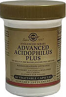 Пробіотик Solgar Advanced Acidophilus Plus 60 капсул