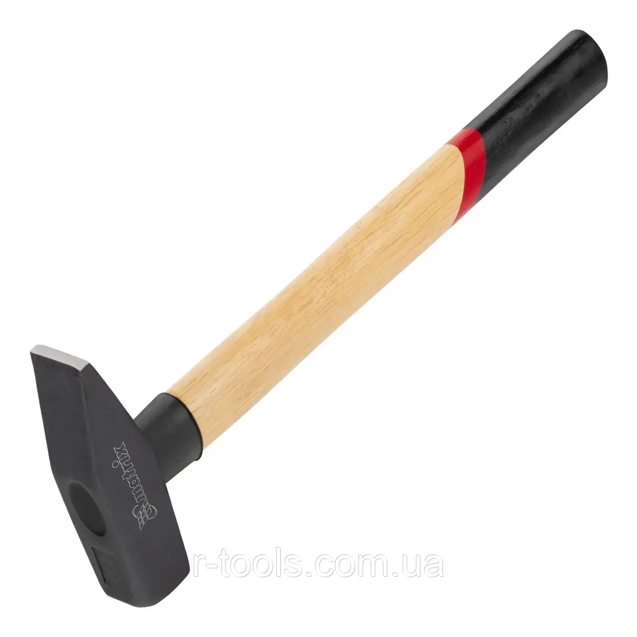 Молоток слюсарний 800 г квадратний бойок дерев'яна ручка MTX 102359