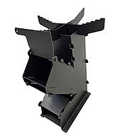 Турбопіч розбірна 20.5х8.5х29см 2мм мала похідна для обігріву приготування їжі R_2427