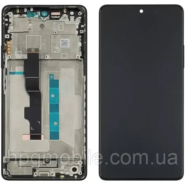 Дисплей Xiaomi Redmi Note 13 5G/ Xiaomi Poco F5/ Xiaomi Redmi Note 12 Turbo IPS модуль (екран і сенсор) Чорний, фото 1