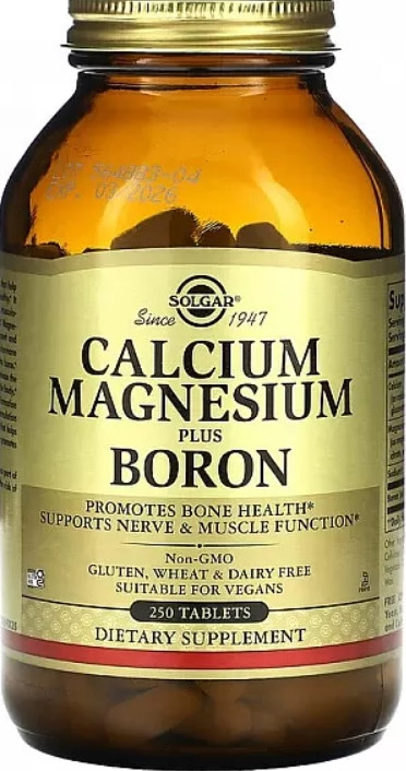 Кальцій Магній Colgar Calcium Magnesium Plus Boron 250 таб