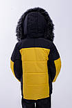 Тепла зимова куртка на хлопчика 6-16 років Подовжений підлітковий/ дитячий пуховик, парка для дітей і підлітків - зима 34, фото 8
