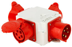 Монтажний набір-розгалужувач 32A 3P+N+Z 400V/ 1x32A 3P+N+Z 400V 2x16A 2P+Z 250V