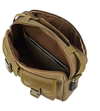 Тактична дорожня для документів та планшета Solve з USB Dark Camo CP KT6007030, фото 7