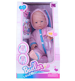 Пупс в піжамі, розмір 38 см