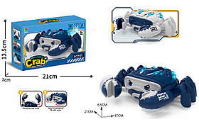 Краб, їздить, зі світлом і парогенератором