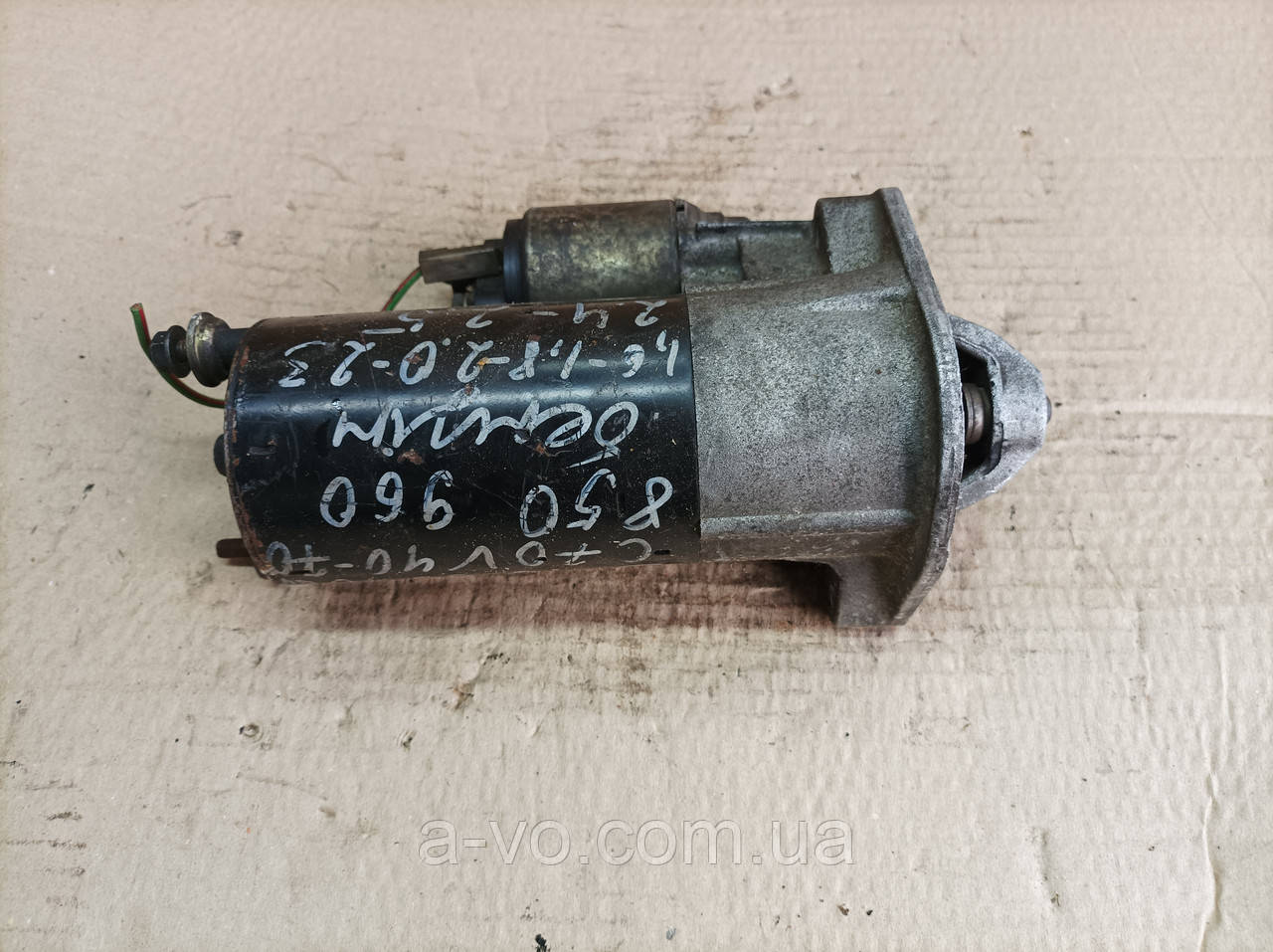 Стартер для Volvo 850, C70, S40, S60, S70, S80, V40, V70, XC70, XC90, 0001108166, 10 Зубів, фото 1