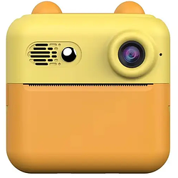 Дитяча фотокамера A22 з функцією друку, підтримкою карти пам'яті та MP3 Жовтий 49759