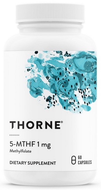 Метафолін Thorne Research 5-MTHF 1 mg 60 капс