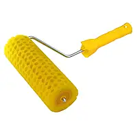 Валик структурований "горошок" з ручкою d 8 мм, 80/180 мм