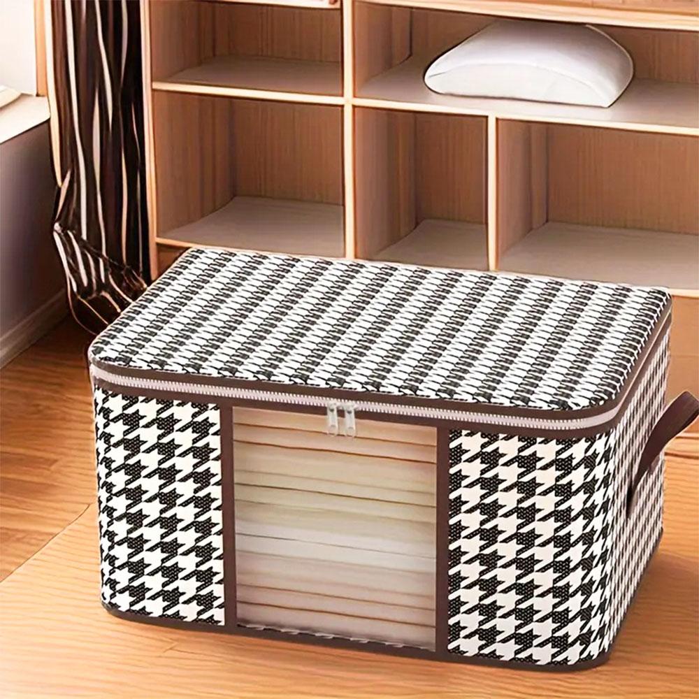 Чохол для зберігання речей 47л (54х35х25 см) BAG LY-377 / Складний органайзер для білизни / Органайзер для речей, фото 1