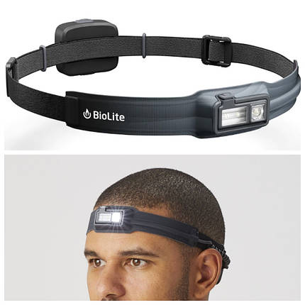 Ліхтар налобний Biolite Headlamp 425 (Midnight Grey), фото 1