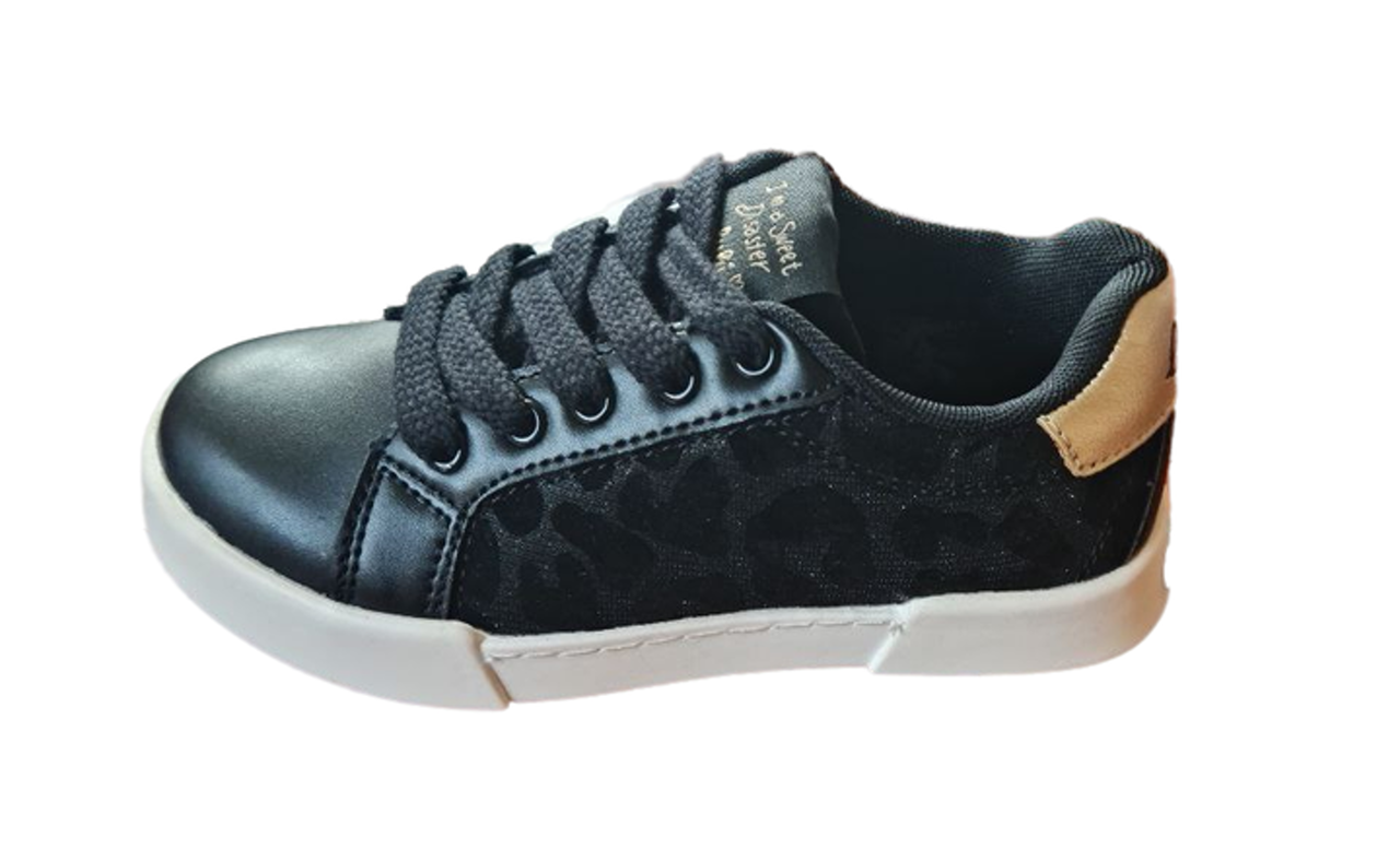 Кеди для дівчинки Lulu Mara 320010 чорні