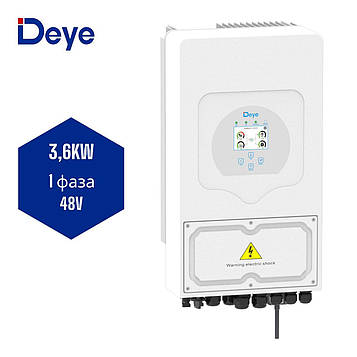 Гібридний інвертор Deye SUN-3,6K-SG03LP1-EU