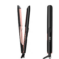Професійний вирівнювач Hots Professional Tourmaline Ceramic Led Ionic Black (HP-181), фото 4
