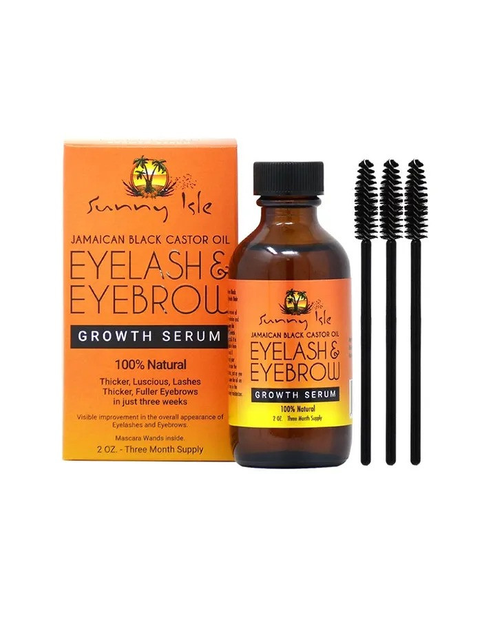 Сироватка Sunny Isle Eyebrow & Eyelash Growth Serum 2oz для росту брів і вій 2 унції 56грам