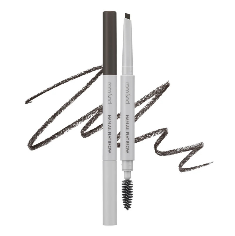 Механічний олівець для брів Rom&Nd Han All Flat Brow C1 Classic Gray 0,17 г