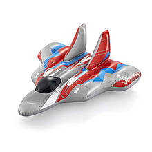 Дитячий надувний плотик для катання Bestway 41443 «Звездоліт», 136 х 135 см топ