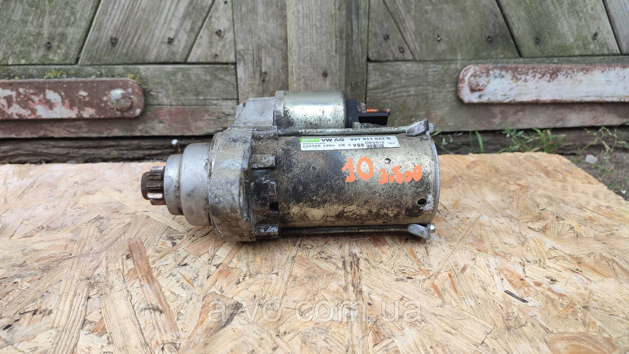 Стартер для Audi A1, Audi A3, Skoda Fabia, Skoda Octavia, VW Golf 5, VW Polo 4, 02T911023S, D6GS12, 10 Зубов, фото 1