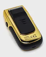 Стильна електробритва чоловіча акумуляторна з дисплеєм VGR V-332 Золотий Професійна бритва-шейвер, фото 5