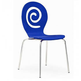 Стілець барний, металеві ніжки, дерево Лев