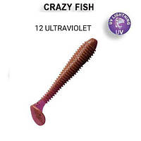 Силікон Crazy Fish Vibro fat 2.7" 1-71-14-6 кальмар