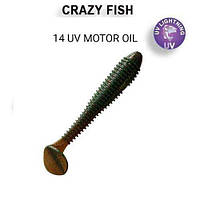 Силікон Crazy Fish Vibro fat 3.2" 73-80-14-6 кальмар