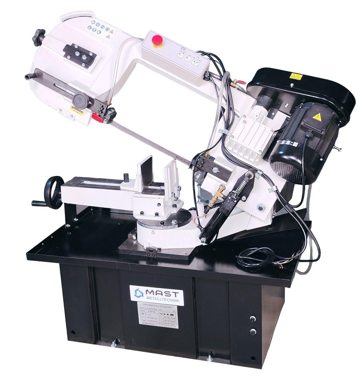 Стрічкова пила по металу MAST Metalltechnik M-BS712R 400V, фото 1