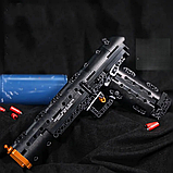 Конструктор ігровий Пістолет Desert eagle на 563 деталі, чорний, фото 2