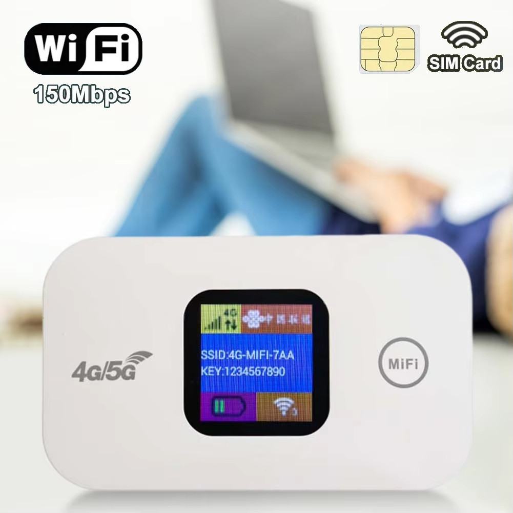 4G LTE USB-C модем под сим карту с точкой доступа Wi-Fi, экраном ...
