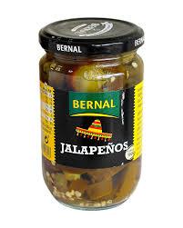 Перец Халапеньо маринований Bernal Jalapenos, 300 г
