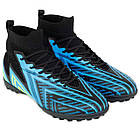 Сороконіжки футбольні з носком SP-Sport Active 303-1 розмір 44 Blue-Black, фото 3