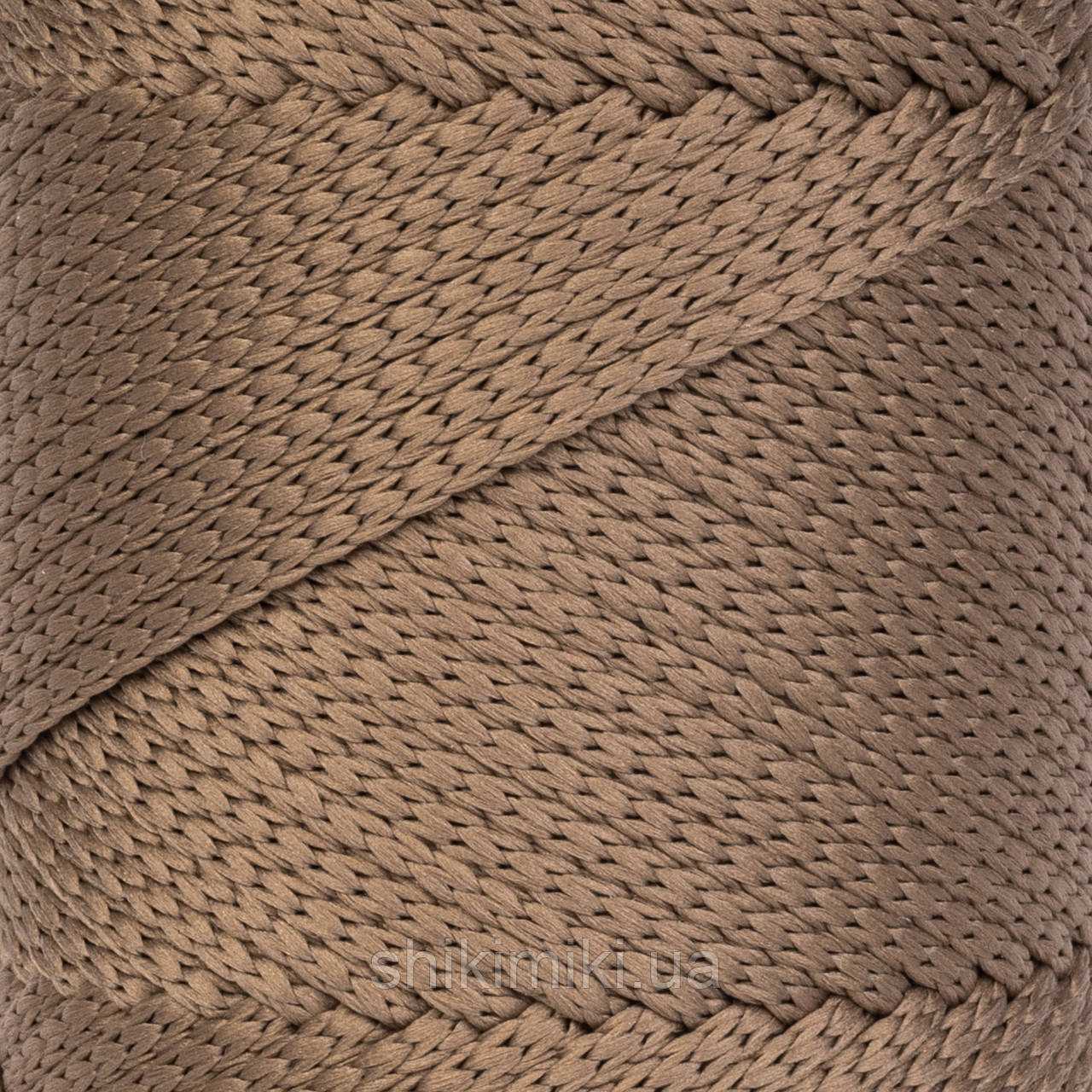 Шнур поліефірний Matte Macrame 3 mm, колір Какао