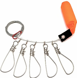 Кукан на 5 місць з поплавцем MegaStrike арт NK5/1