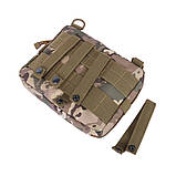 Сумка тактична підсумок Solve 25,5 x 19 x 5,5 см Multicam KT6001146, фото 6