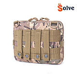 Сумка тактична підсумок Solve 25,5 x 19 x 5,5 см Multicam KT6001146, фото 3