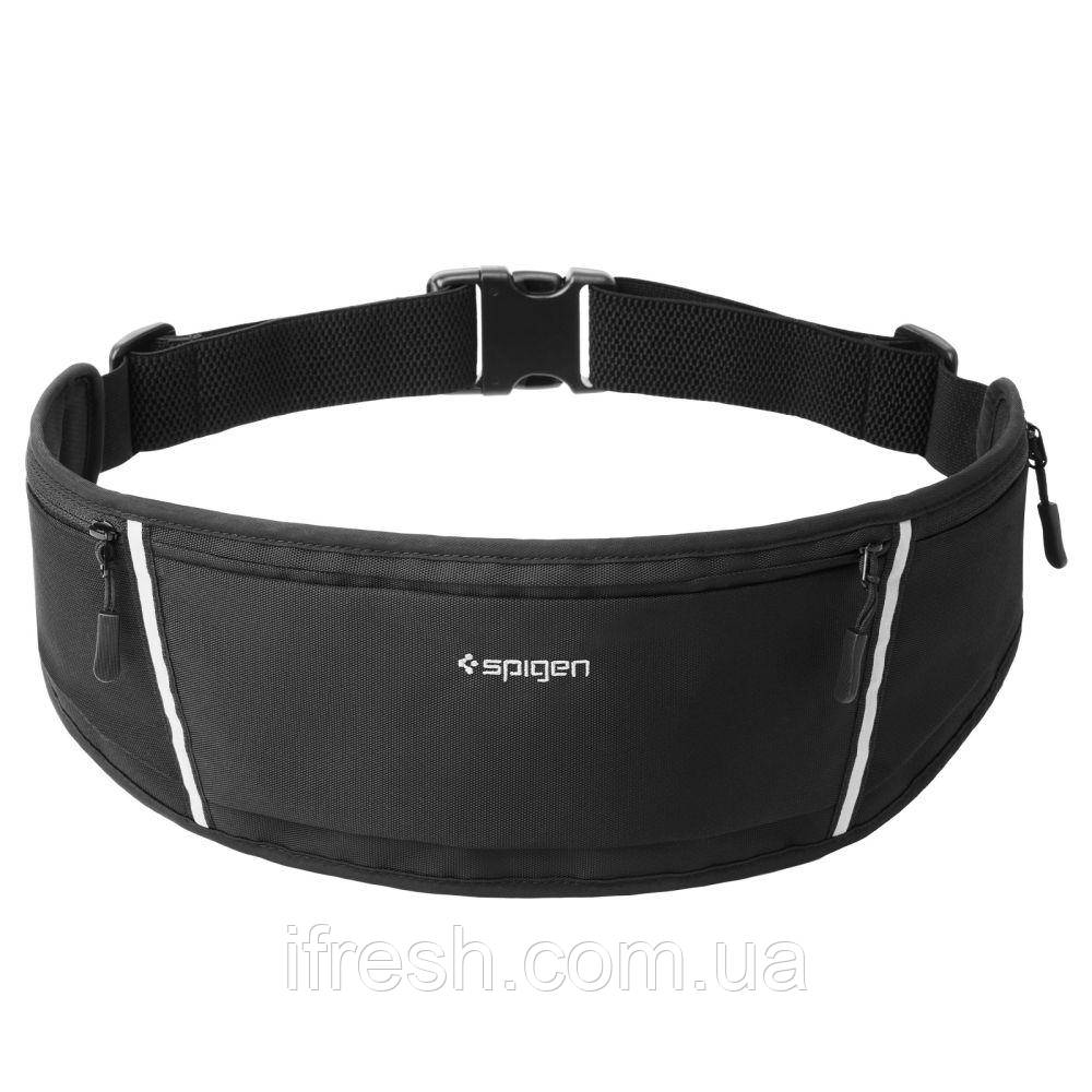 Сумка на пояс Spigen Dynamic Shield Waist Bag A710, Black (AMP04618)