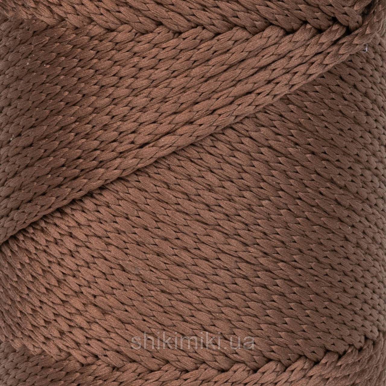 Шнур поліефірний Matte Macrame 3 mm, колір Медний