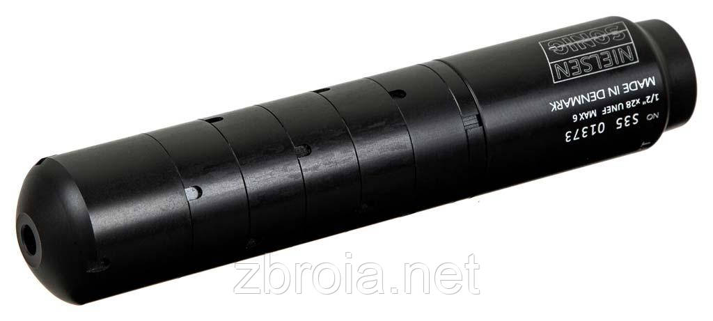Саундмодератор Nielsen Sonic 35 Short кал. 223 Rem. Резьба 1/2"-28 UNEF